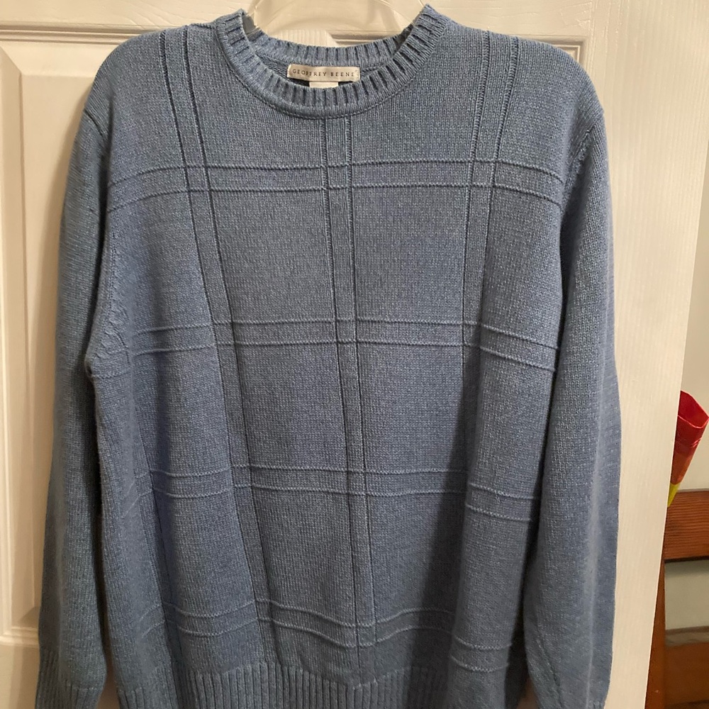Geoffrey Beene Men's Blue Sweater